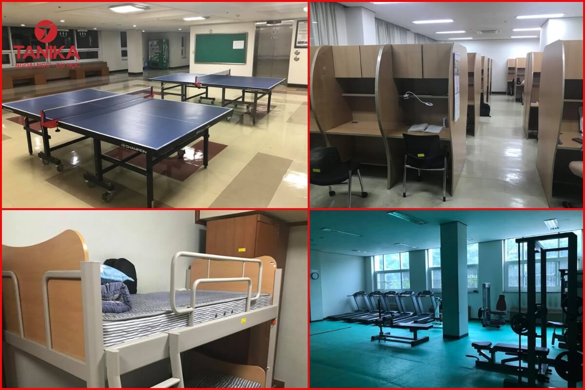 Ký túc xá trường Đại học Sunmoon Hàn Quốc