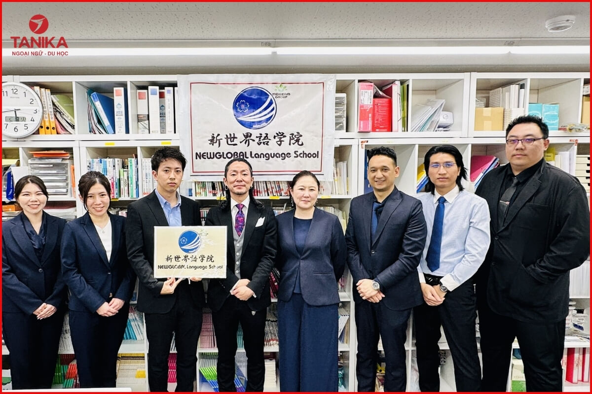 Chuyên ngành đào tạo tiếng tại Nhật ngữ New Global