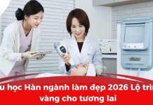 Du học Hàn ngành làm đẹp 2026 Lộ trình vàng cho tương lai