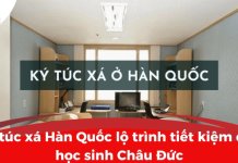 Ký túc xá Hàn Quốc lộ trình tiết kiệm cho học sinh Châu Đức