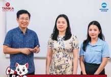Đại diện Woori Bank ghé thăm và giao lưu tại Tanika